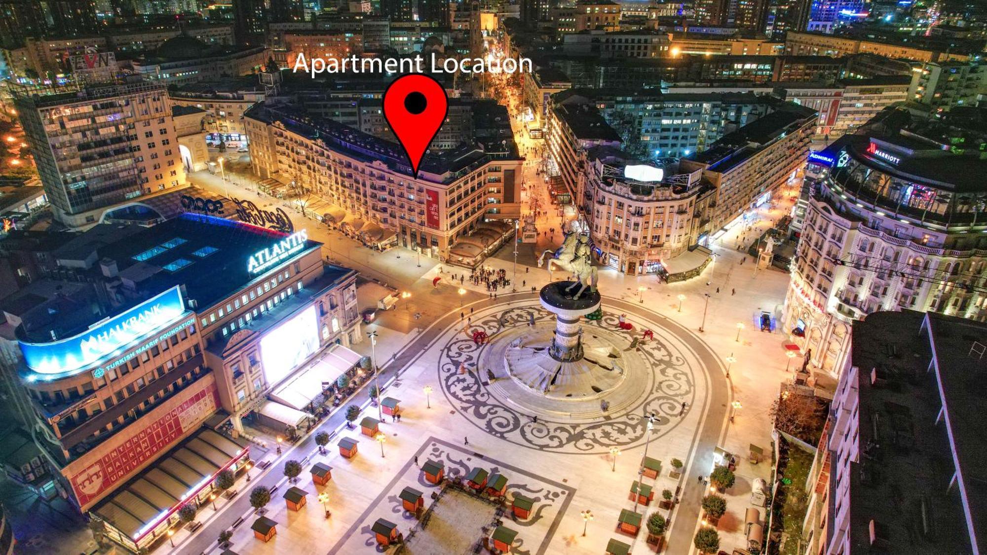 Fantazy Apartment Main Square Skopje Luaran gambar