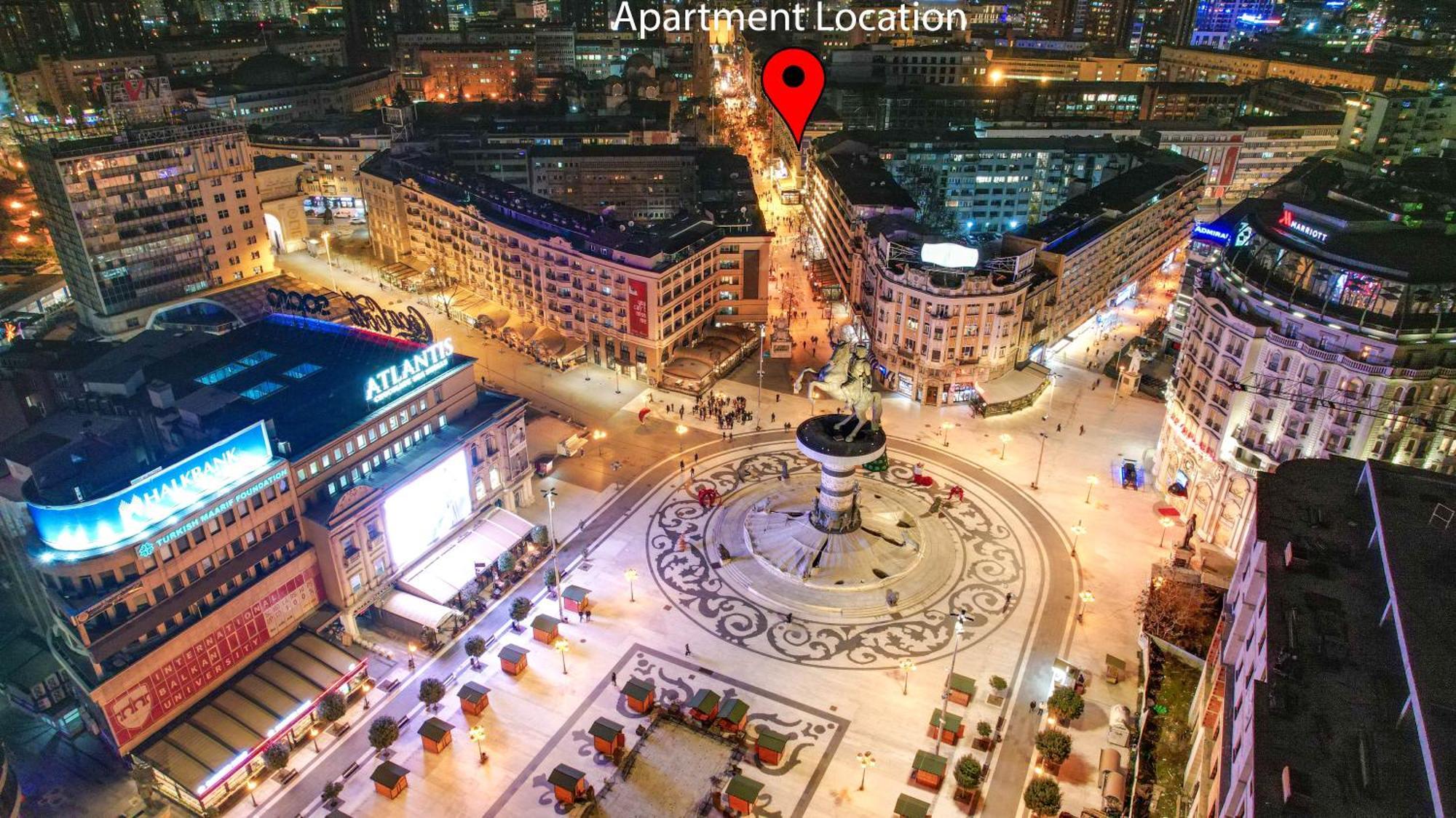Fantazy Apartment Main Square Skopje Luaran gambar